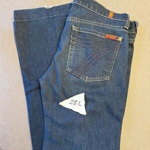Classic Blue Flare Jeans